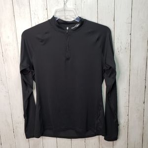 Saucony Women's Black 1/4 Zip Running Pullover XL